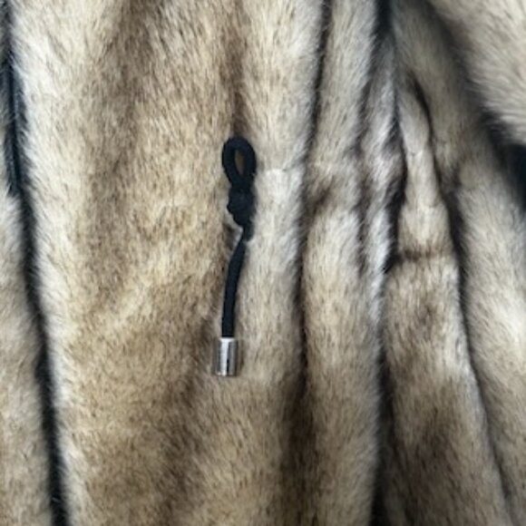 NWOT Zara Luxurious Fall Winter Faux Fur Blond Mink Jacket Coat - Picture 7 of 16